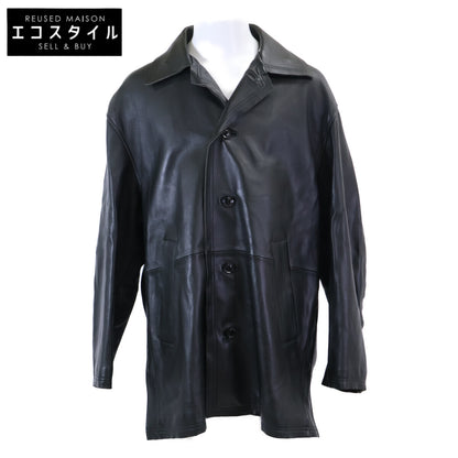 YOKE 【Excellent Condition】YK22AW0401C Cut-Off Leather Car Coat Sheep Leather Cut-Off Car Coat