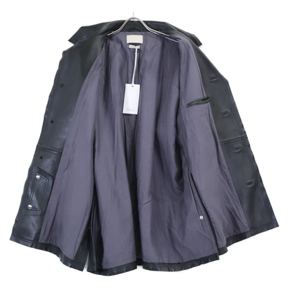 YOKE 【Excellent Condition】YK22AW0401C Cut-Off Leather Car Coat Sheep Leather Cut-Off Car Coat