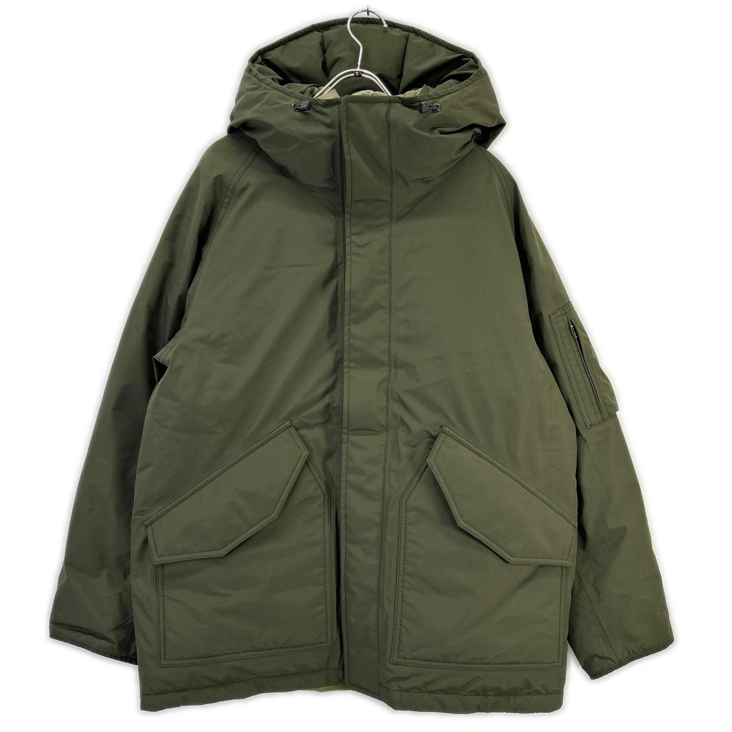 nanamica ナナミカ SUBF276U 卡其色 涤纶 GORE-TEX DOWN COAT/戈尔特斯连帽羽绒大衣 外套