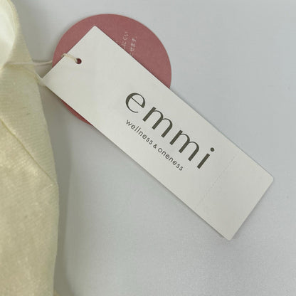 emmi エ米 13WFO261011 象牙色 棉混尼龙 花卉提花连衣裙 连衣裙