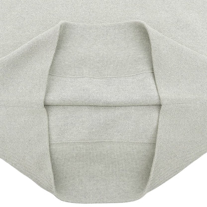 UNITED ARROWS ユナイテッドアローズ 美品 ラメ ショート スリーブ ニット プルオーバー トップス コットン混 グレー 1518-1-993301 トップス