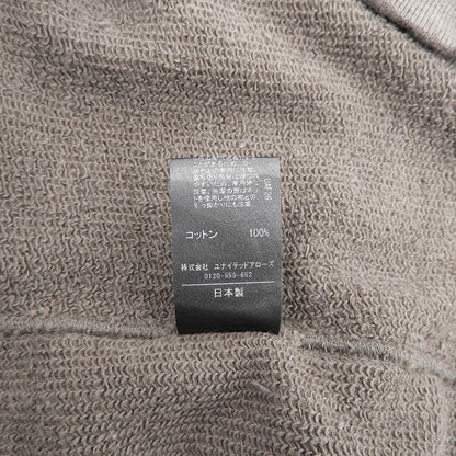 ASTRAET アストラット 美品 ウラケ カンガルーポケット ノースリーブ スウェット プルオーバー コットン ブラウン 5417-2-140223 トップス