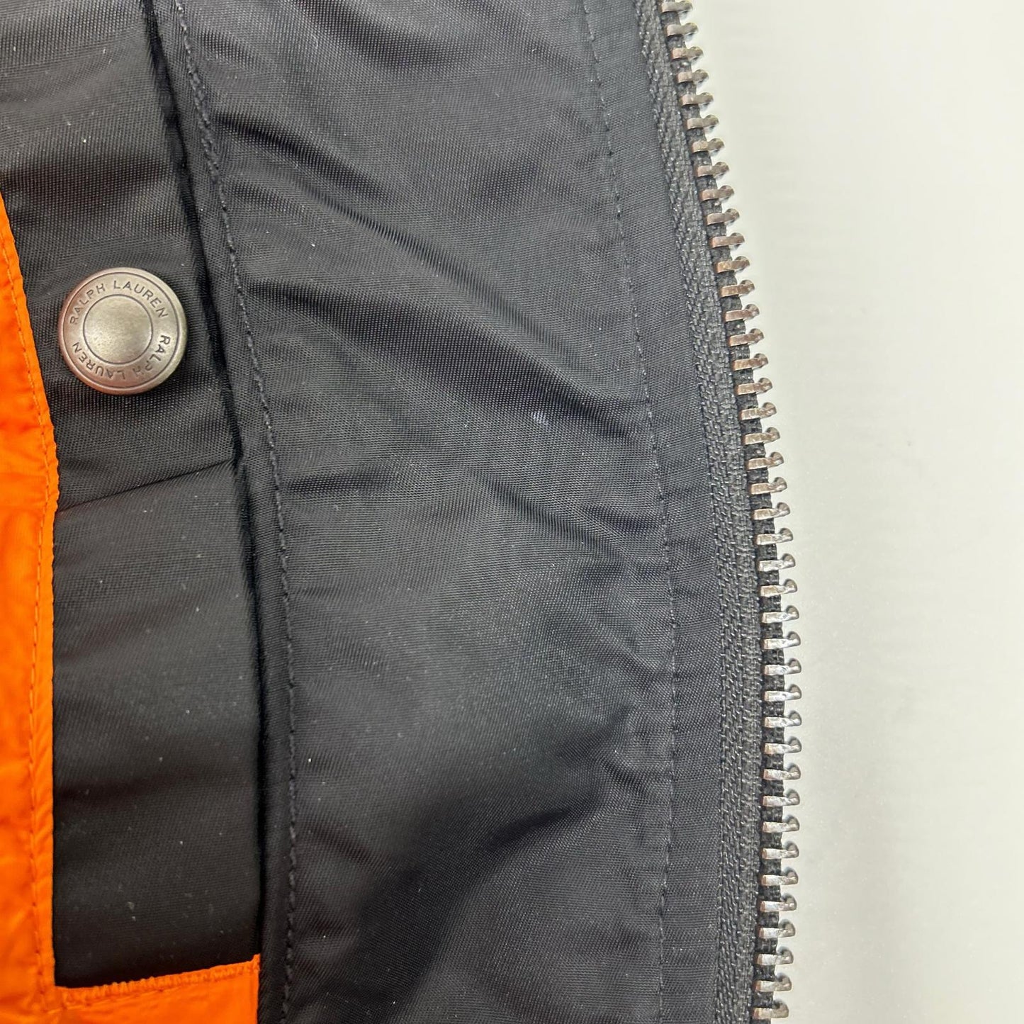 POLO RALPH LAUREN ポロ ラルフローレン ブラック ナイロン MA-1 ボンバー フライトジャケット ジャケット