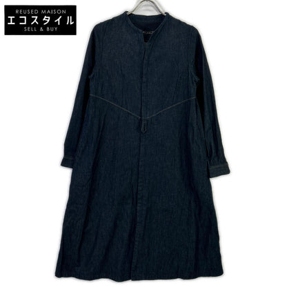 Pallas Palace パラスパレス PFOP3632D インディゴ コットン デニム ロングシャツ トップス