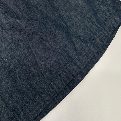 Pallas Palace パラスパレス PFOP3632D インディゴ コットン デニム ロングシャツ トップス