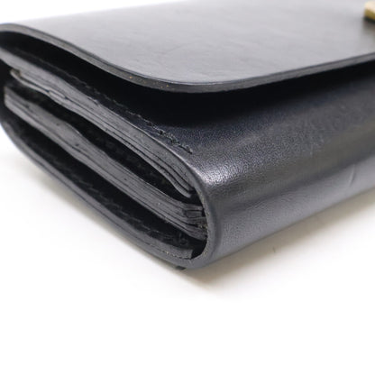 LONA Lona ento Bulgari leather long wallet with coin pocket