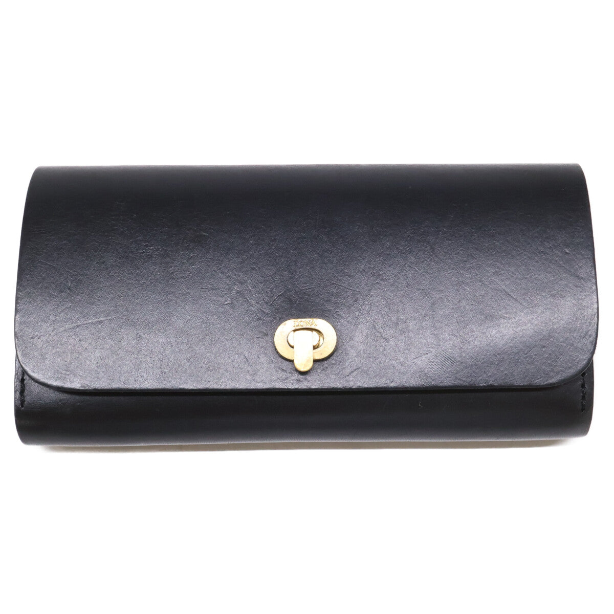 LONA Lona ento Bulgari leather long wallet with coin pocket