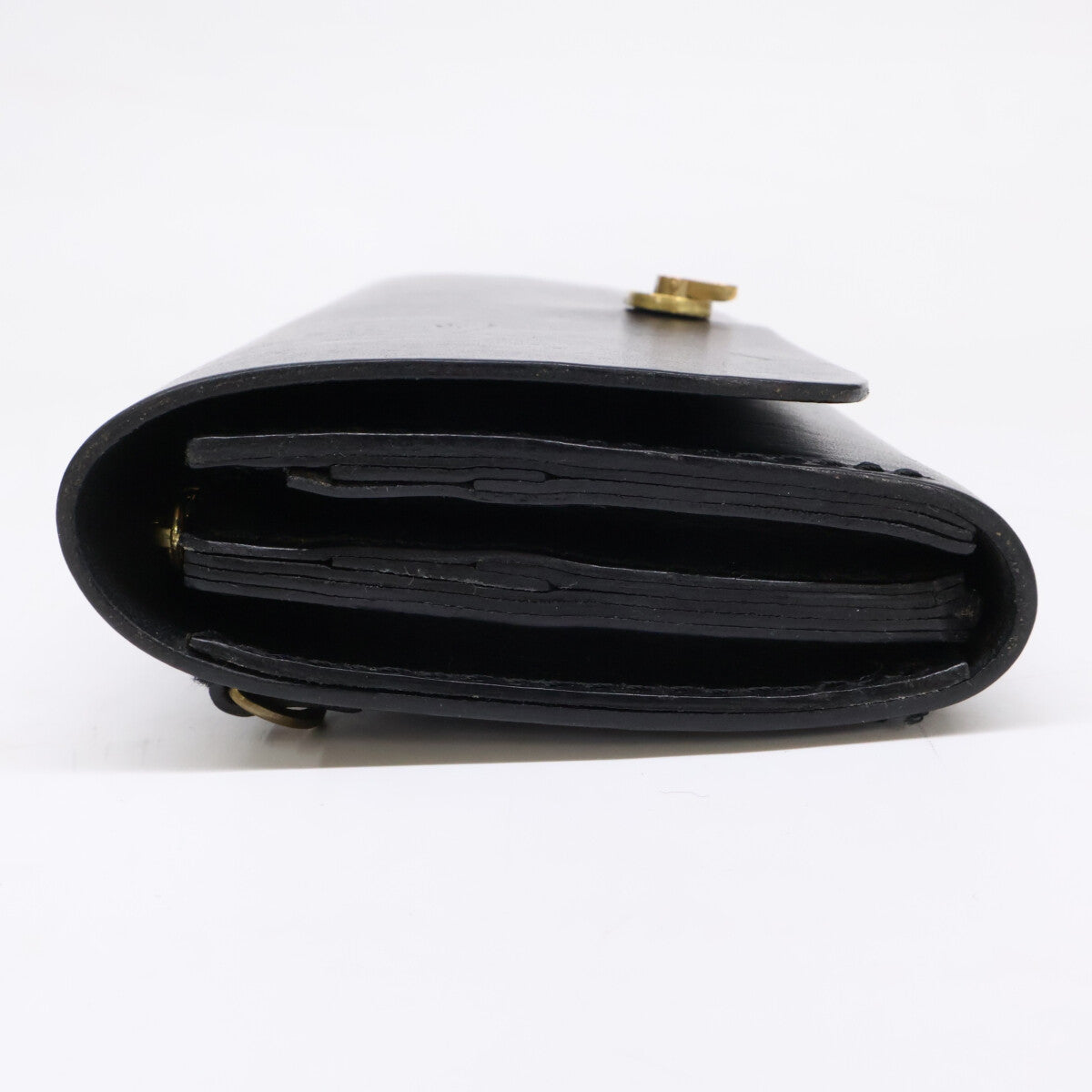 LONA Lona ento Bulgari leather long wallet with coin pocket