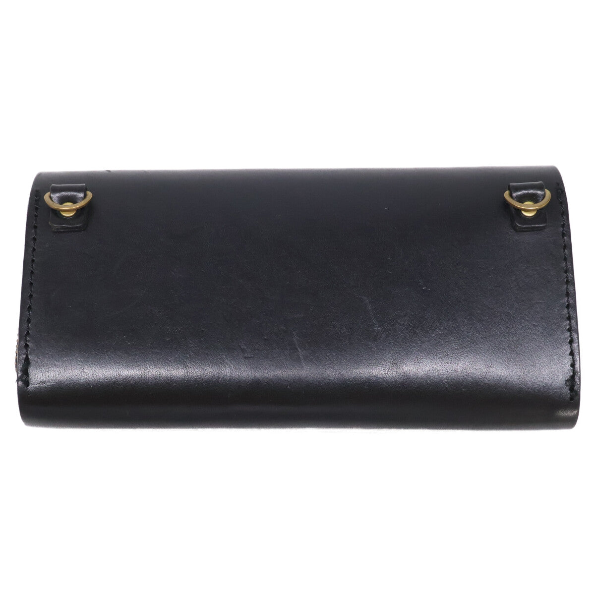 LONA Lona ento Bulgari leather long wallet with coin pocket