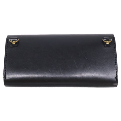 LONA Lona ento Bulgari leather long wallet with coin pocket