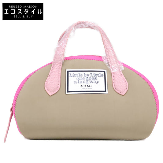 A.D.M.J. Accessoires De Mademoiselle ADMJ 21SS01024 ザ・マジックライト/トリコットダブル ラウンド ポーチバッグ ハンドバッグ