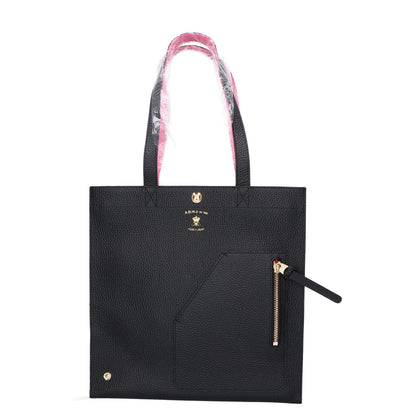 A.D.M.J. Accessoires De Mademoiselle ADMJ 【新品同様】型押しシュリンクレザー トートバッグ