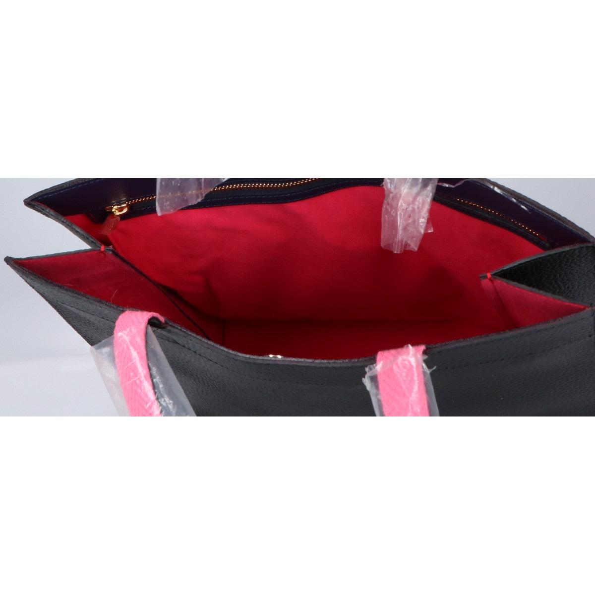 A.D.M.J. Accessoires De Mademoiselle ADMJ 【新品同様】型押しシュリンクレザー トートバッグ