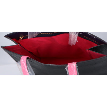 A.D.M.J. Accessoires De Mademoiselle ADMJ 【新品同様】型押しシュリンクレザー トートバッグ