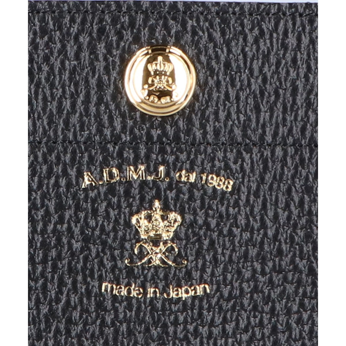 A.D.M.J. Accessoires De Mademoiselle ADMJ 【新品同様】型押しシュリンクレザー トートバッグ