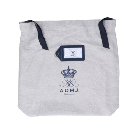 A.D.M.J. Accessoires De Mademoiselle ADMJ 【新品同様】23AW01026 ツイードツイル フラット トートバッグ