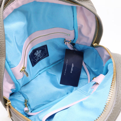 A.D.M.J. Accessoires De Mademoiselle ADMJ 【新品同様】モーツァルト シュリンクレザー ミニリュック リュック バックパック