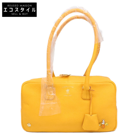 A.D.M.J. Accessoires De Mademoiselle ADMJ 【新品同様】THE BEE モーツァルト スクエア ボストン トートバッグ
