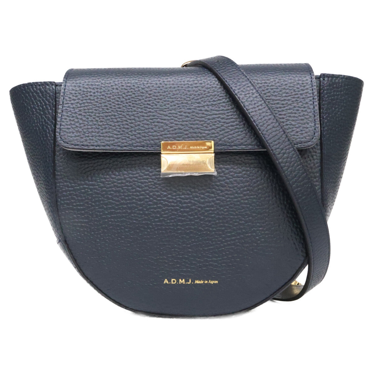 A.D.M.J. Accessoires De Mademoiselle ADMJ 【新品同様】19SA01005 マルチマテリアル サドルデザイン ショルダーバッグ