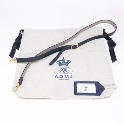 A.D.M.J. Accessoires De Mademoiselle ADMJ 【新品同様】19SA01005 マルチマテリアル サドルデザイン ショルダーバッグ