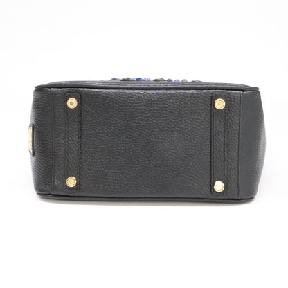 A.D.M.J. Accessoires De Mademoiselle ADMJ 【新品同様】19SC050204 グラデーションスワロフスキー ミニ トートバッグ