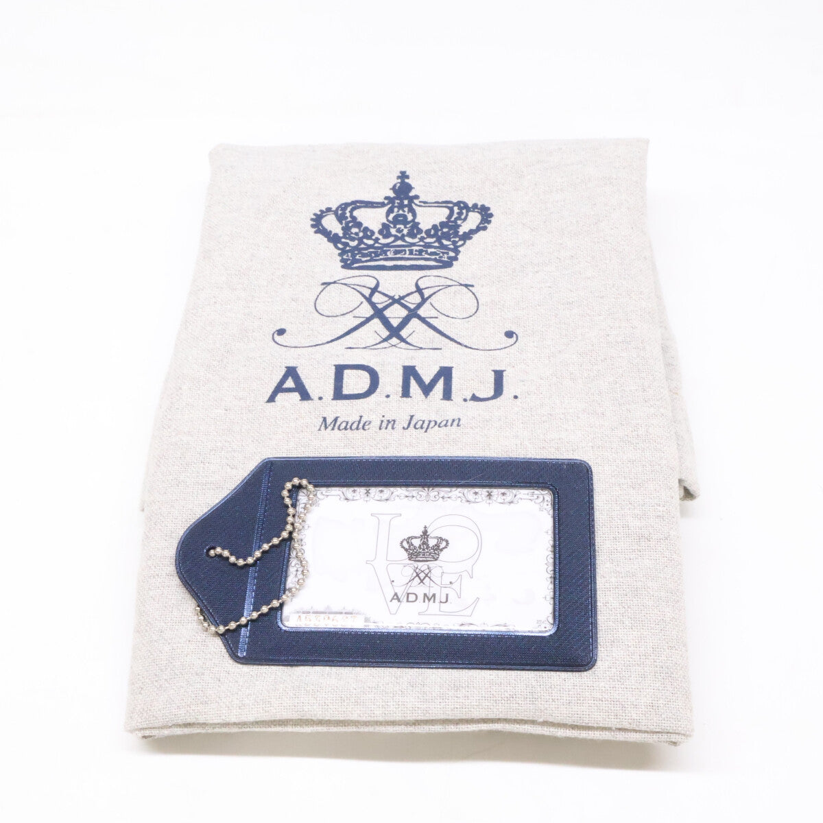 A.D.M.J. Accessoires De Mademoiselle ADMJ 【新品同様】19SC050204 グラデーションスワロフスキー ミニ トートバッグ