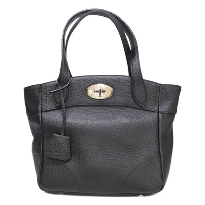 A.D.M.J. Accessoires De Mademoiselle ADMJ 【新品同様】シュリンクレザー ターンロック トートバッグ
