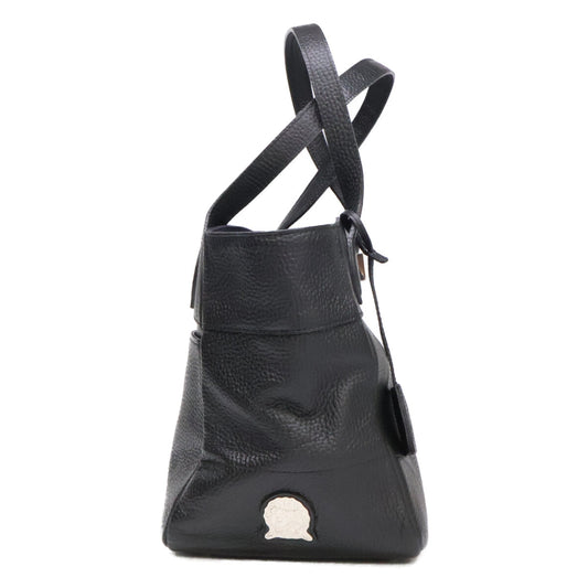 A.D.M.J. Accessoires De Mademoiselle ADMJ 【新品同様】シュリンクレザー ターンロック トートバッグ