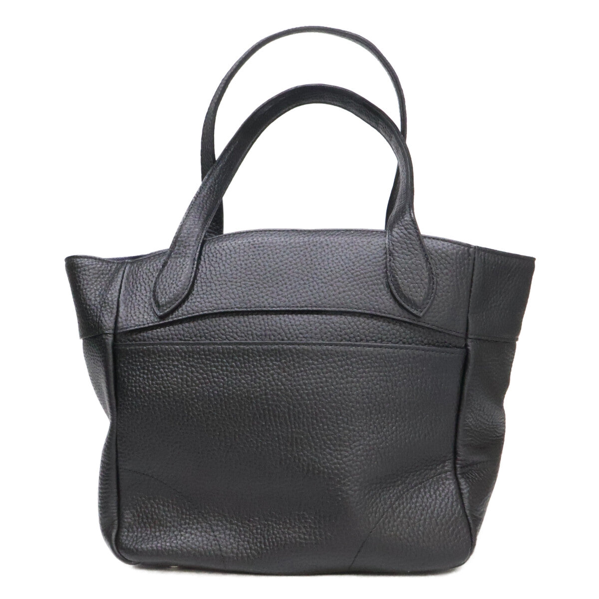 A.D.M.J. Accessoires De Mademoiselle ADMJ 【新品同様】シュリンクレザー ターンロック トートバッグ