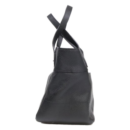 A.D.M.J. Accessoires De Mademoiselle ADMJ 【新品同様】シュリンクレザー ターンロック トートバッグ