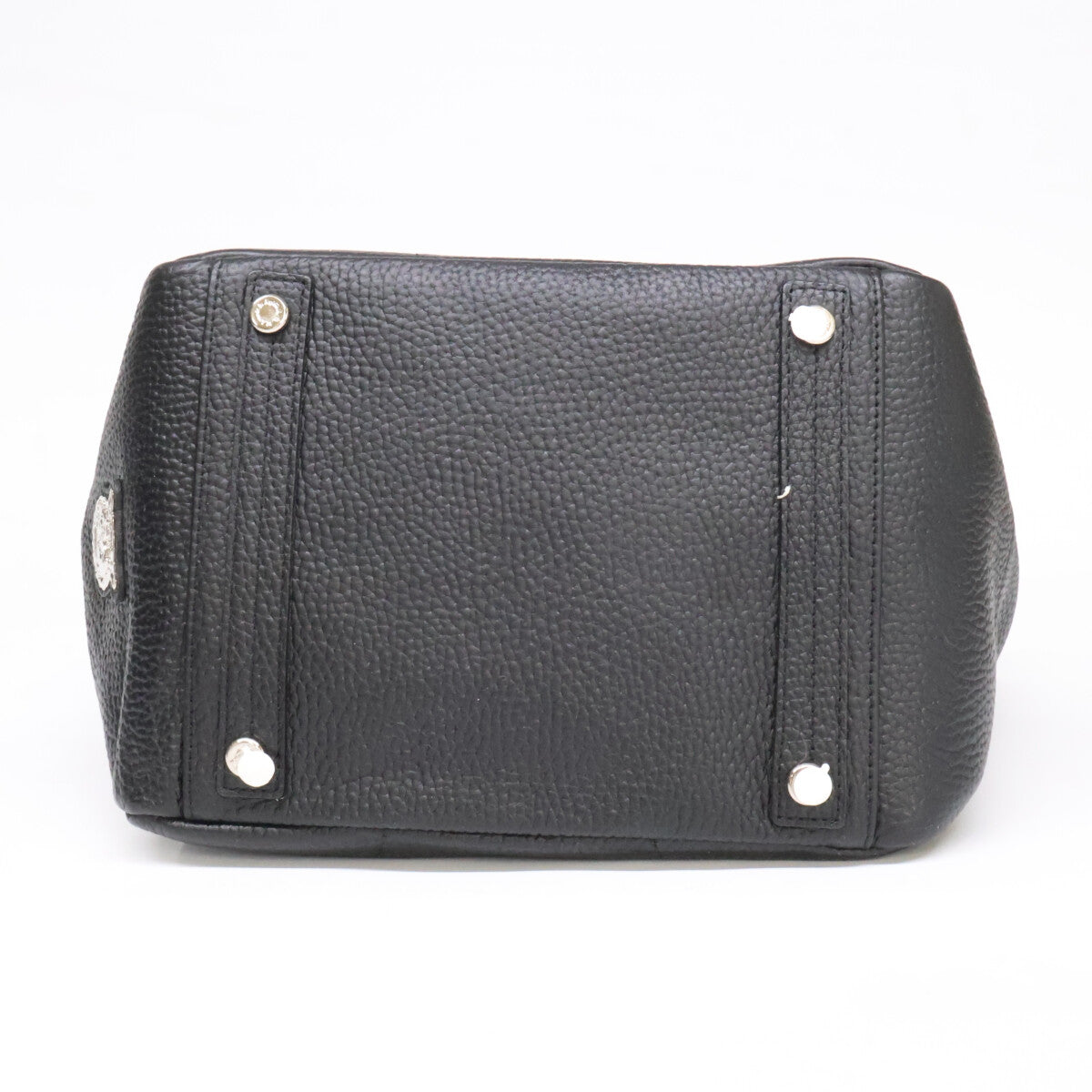 A.D.M.J. Accessoires De Mademoiselle ADMJ 【新品同様】シュリンクレザー ターンロック トートバッグ