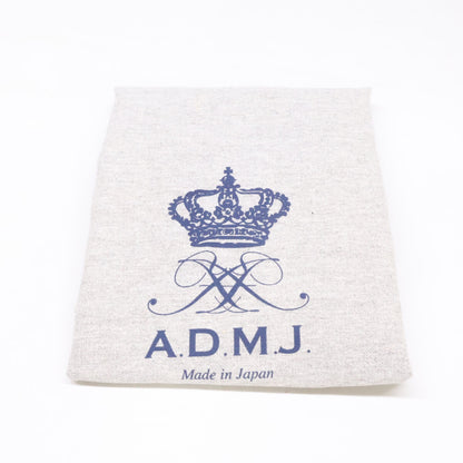 A.D.M.J. Accessoires De Mademoiselle ADMJ 【新品同様】シュリンクレザー ターンロック トートバッグ