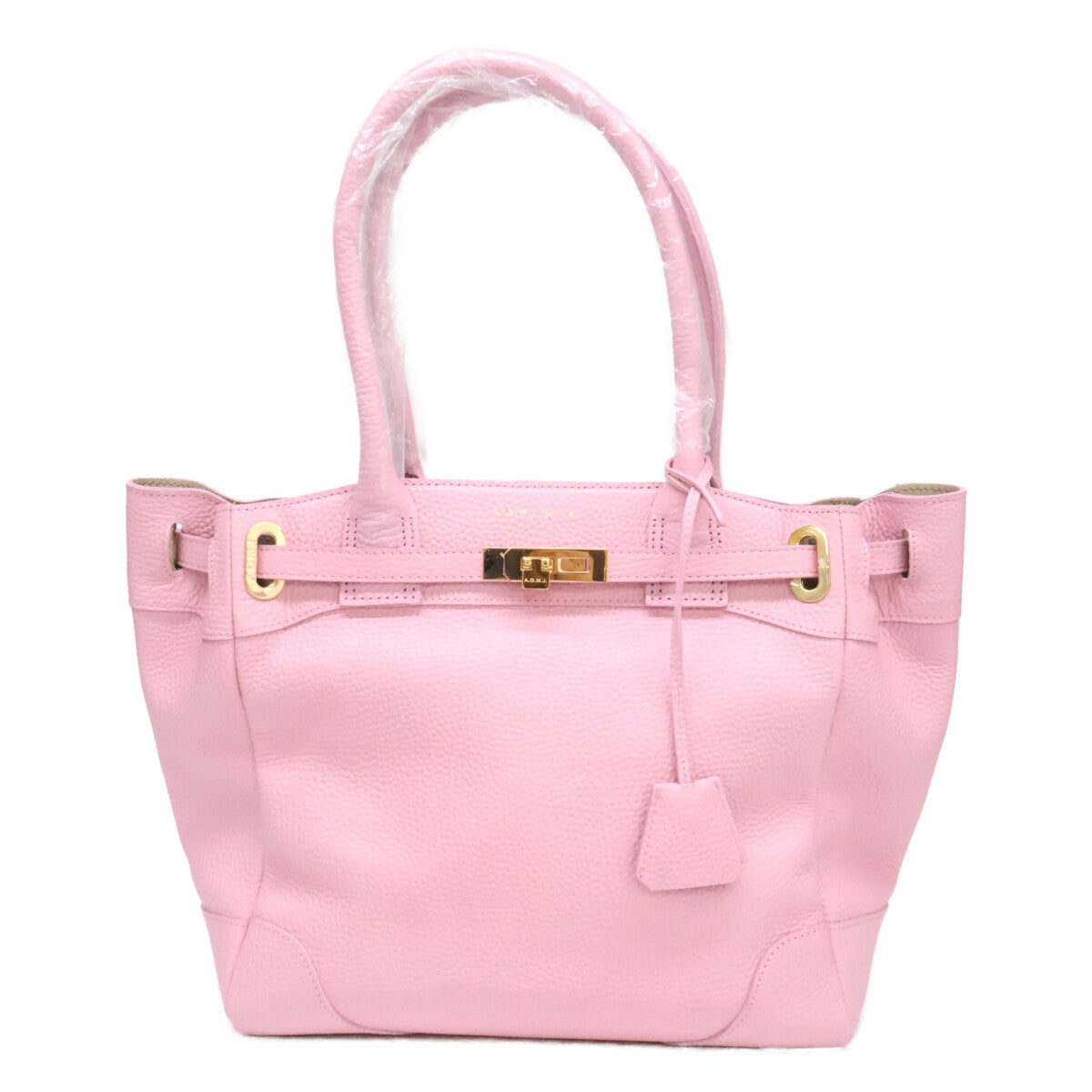 A.D.M.J. Accessoires De Mademoiselle ADMJ 【新品同様】19SC0302CP04 シュリンクレザー トートバッグ