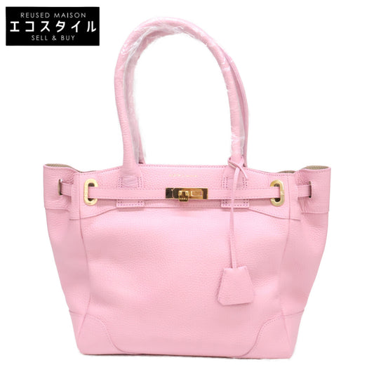 A.D.M.J. Accessoires De Mademoiselle ADMJ 【新品同様】19SC0302CP04 シュリンクレザー トートバッグ