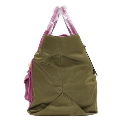 A.D.M.J. Accessoires De Mademoiselle ADMJ 【美品】21SA01016 デービス アウトポケット アクセント トートバッグ
