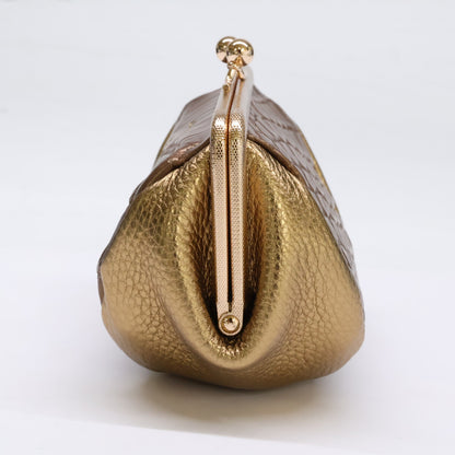A.D.M.J. Accessoires De Mademoiselle ADMJ 【新品同様】21AW06007 クロコダイル/牛革 ポーチ