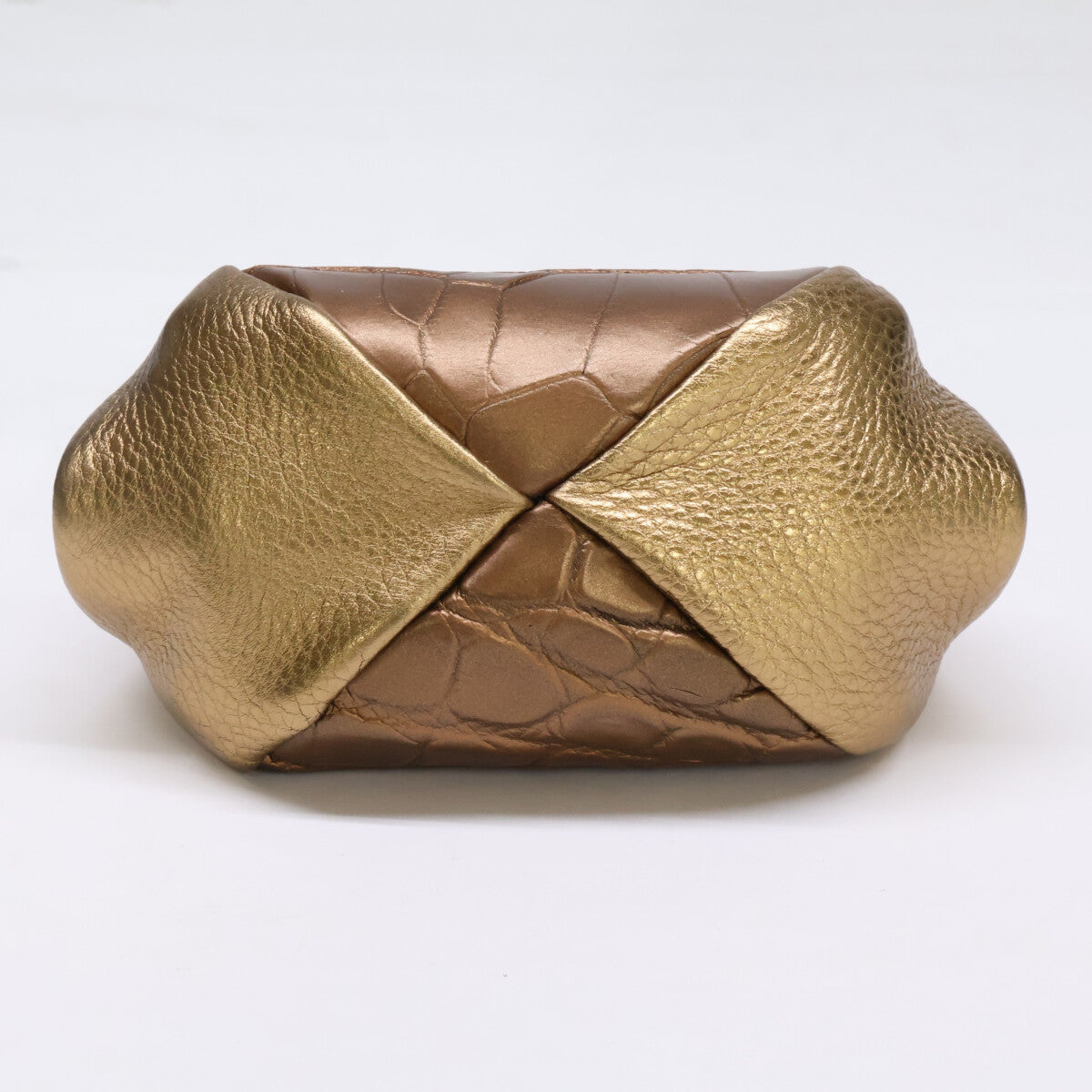 A.D.M.J. Accessoires De Mademoiselle ADMJ 【新品同様】21AW06007 クロコダイル/牛革 ポーチ
