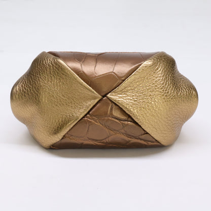A.D.M.J. Accessoires De Mademoiselle ADMJ 【新品同様】21AW06007 クロコダイル/牛革 ポーチ