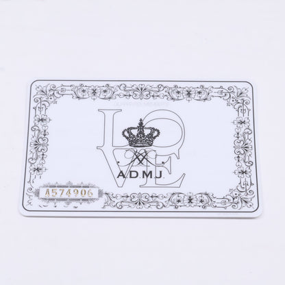 A.D.M.J. Accessoires De Mademoiselle ADMJ 【新品同様】21AW06007 クロコダイル/牛革 ポーチ