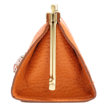A.D.M.J. Accessoires De Mademoiselle ADMJ 【新品同様】THE BEE 牛革シュリンク型押し 口金マルチケース その他