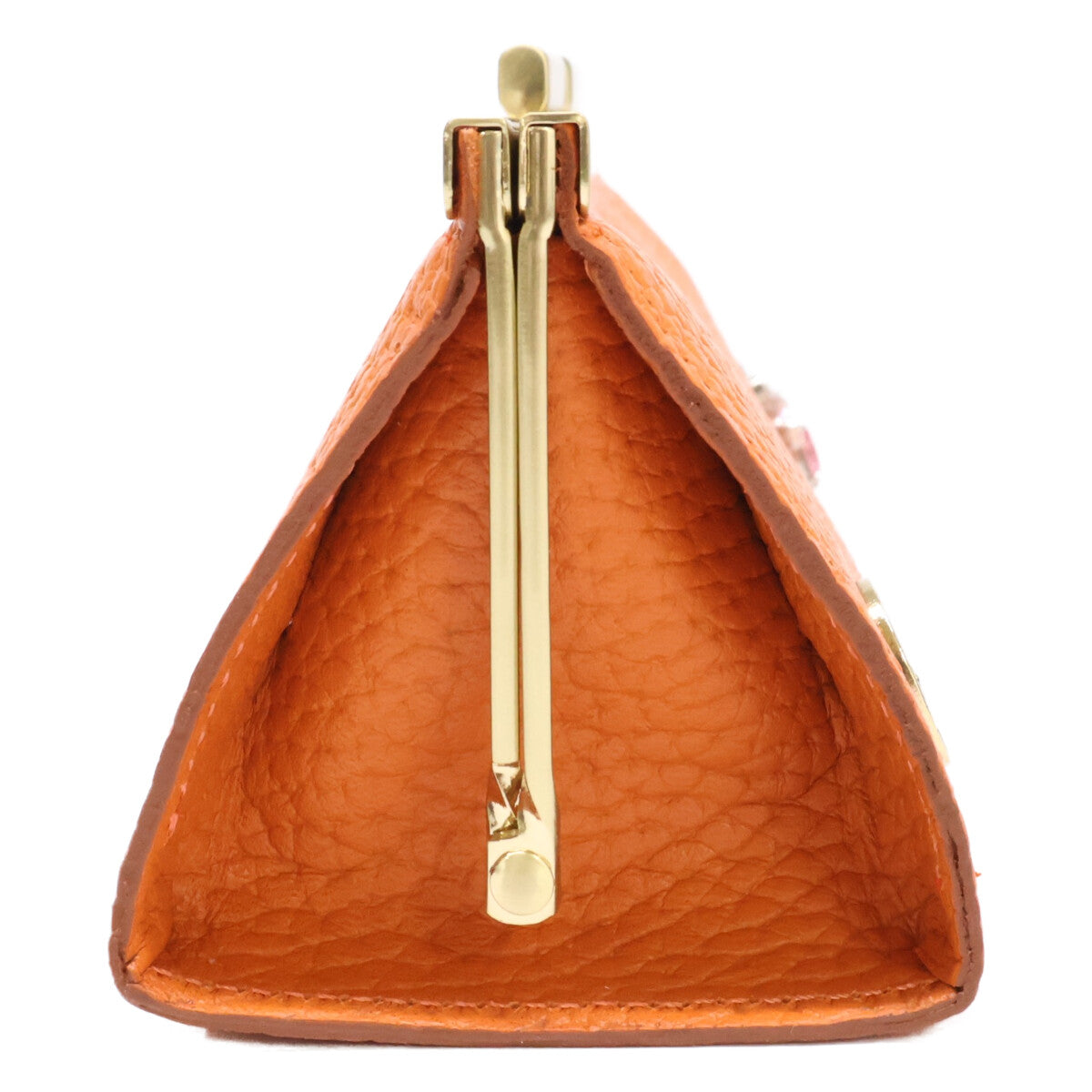 A.D.M.J. Accessoires De Mademoiselle ADMJ 【新品同様】THE BEE 牛革シュリンク型押し 口金マルチケース その他
