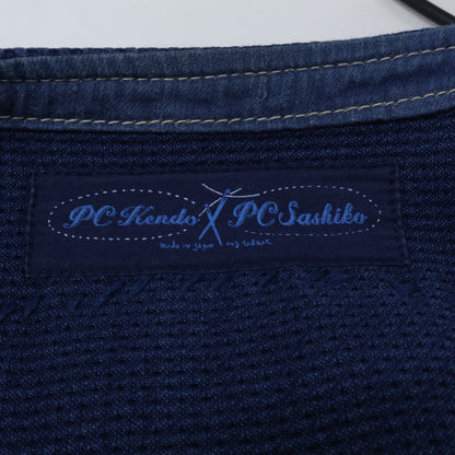 Porter Classic ポータークラシック 【美品】INDIGO BLUE KENDO VEST CUSTOM カスタムモデル 刺し子 パッチワーク ケンドー ベスト
