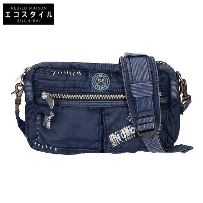 Porter Classic ポータークラシック INDIGO BLUE SUPER NYLON SHOULDER BAG S CUSTOM/カスタム スーパーナイロン スモール ショルダーバッグ