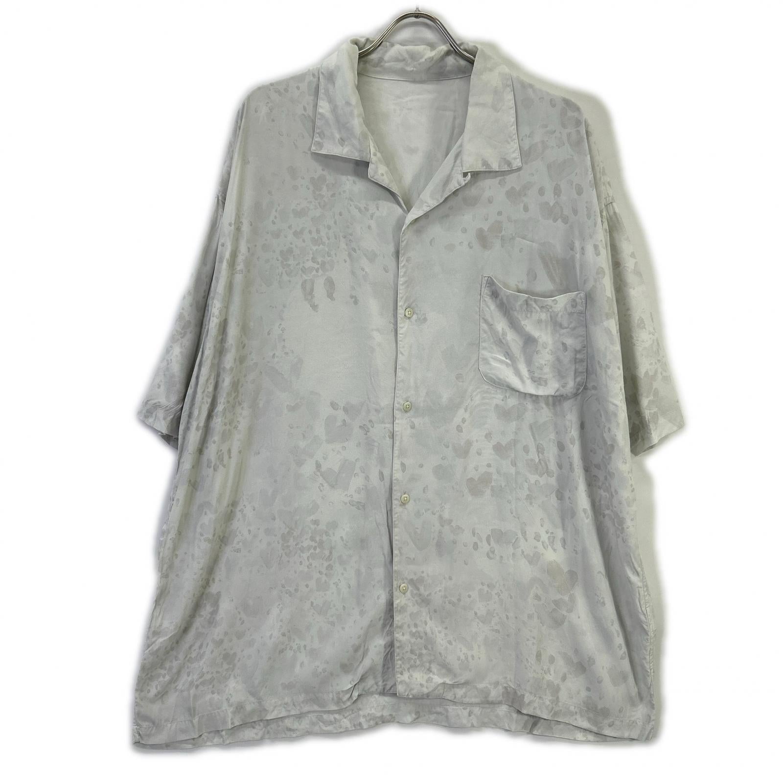 Porter Classic PC-024-2149 OFF WHITE HEART ALOHA SHIRT/米白色心形夏威夷衬衫 上衣
