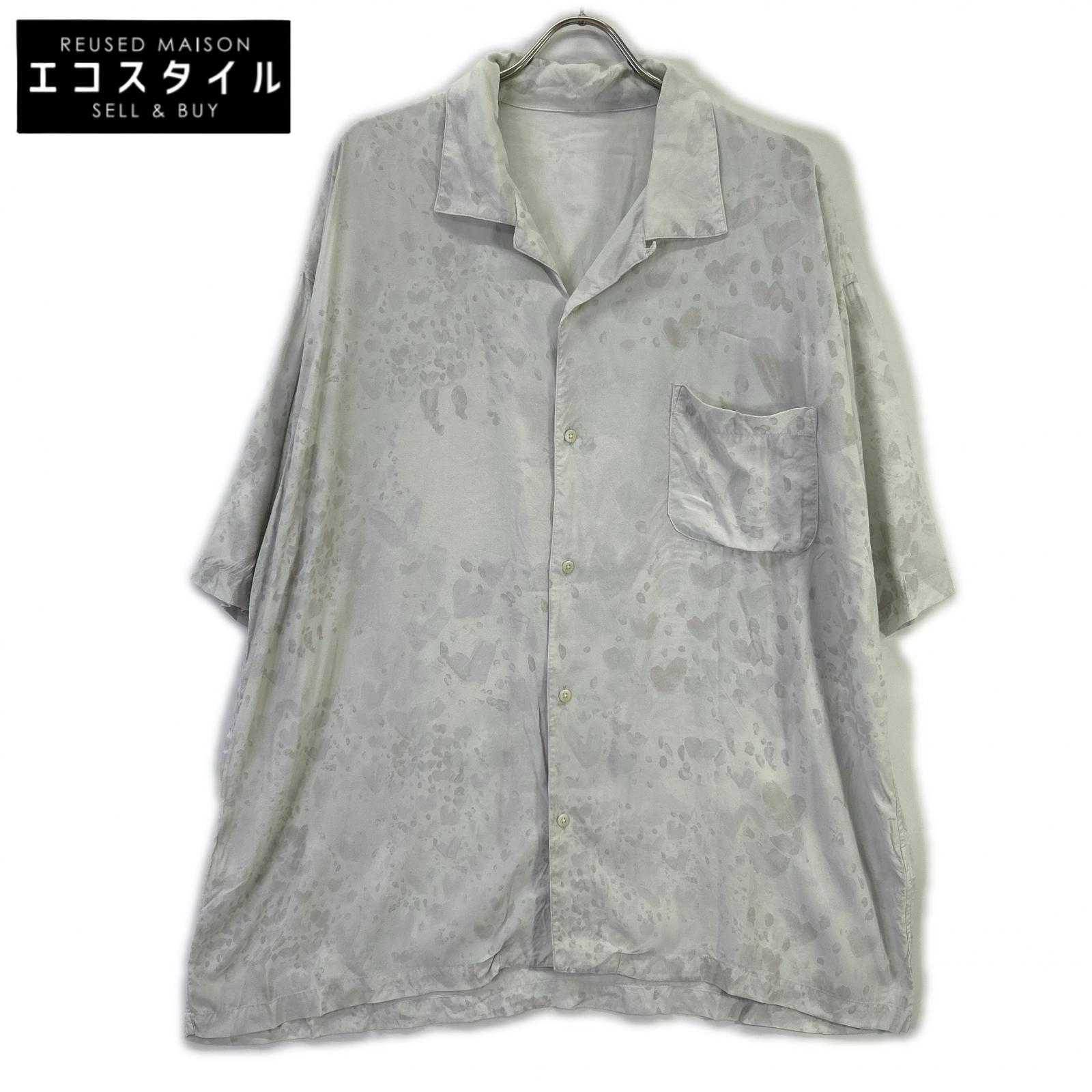 Porter Classic PC-024-2149 OFF WHITE HEART ALOHA SHIRT/米白色心形夏威夷衬衫 上衣