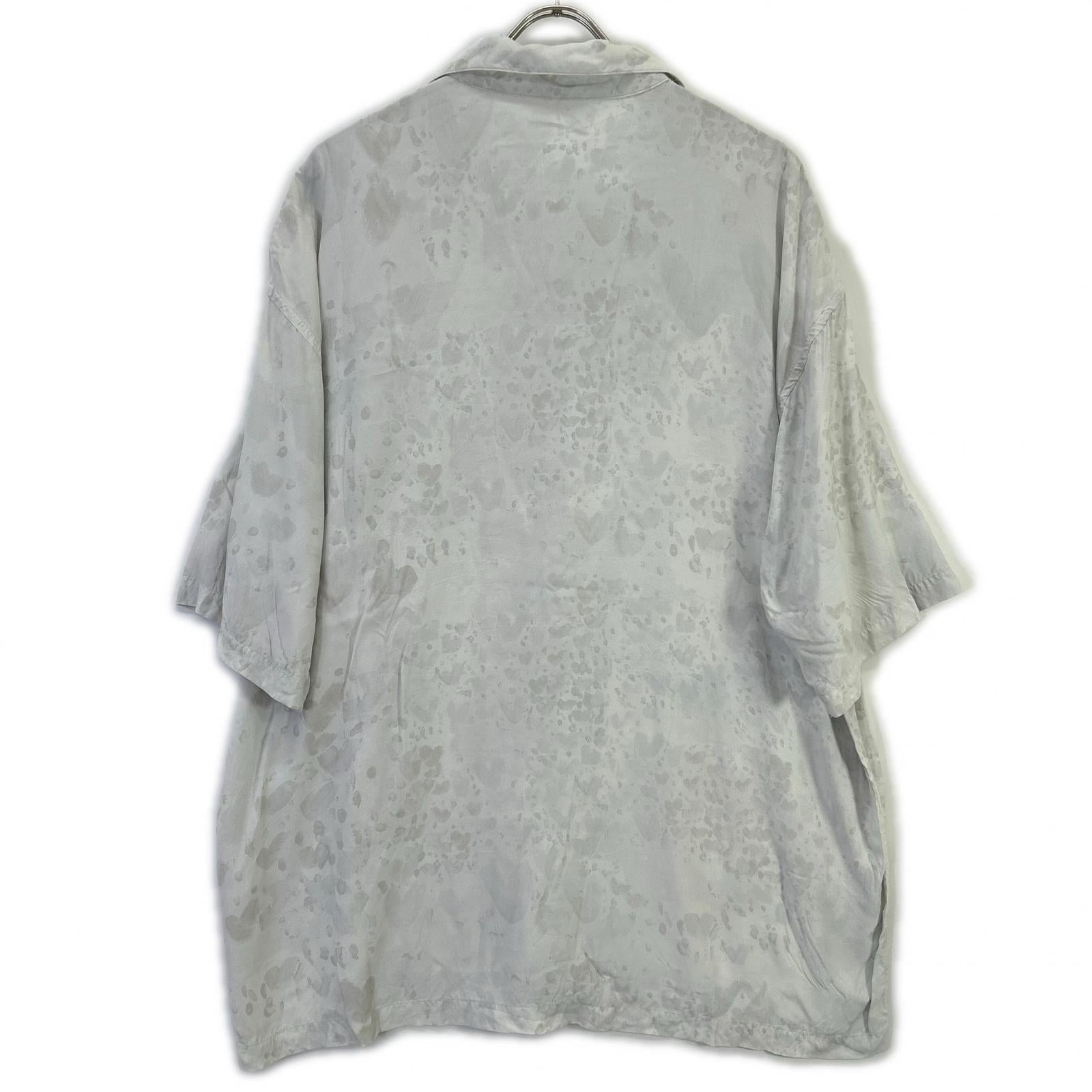 Porter Classic PC-024-2149 OFF WHITE HEART ALOHA SHIRT/米白色心形夏威夷衬衫 上衣