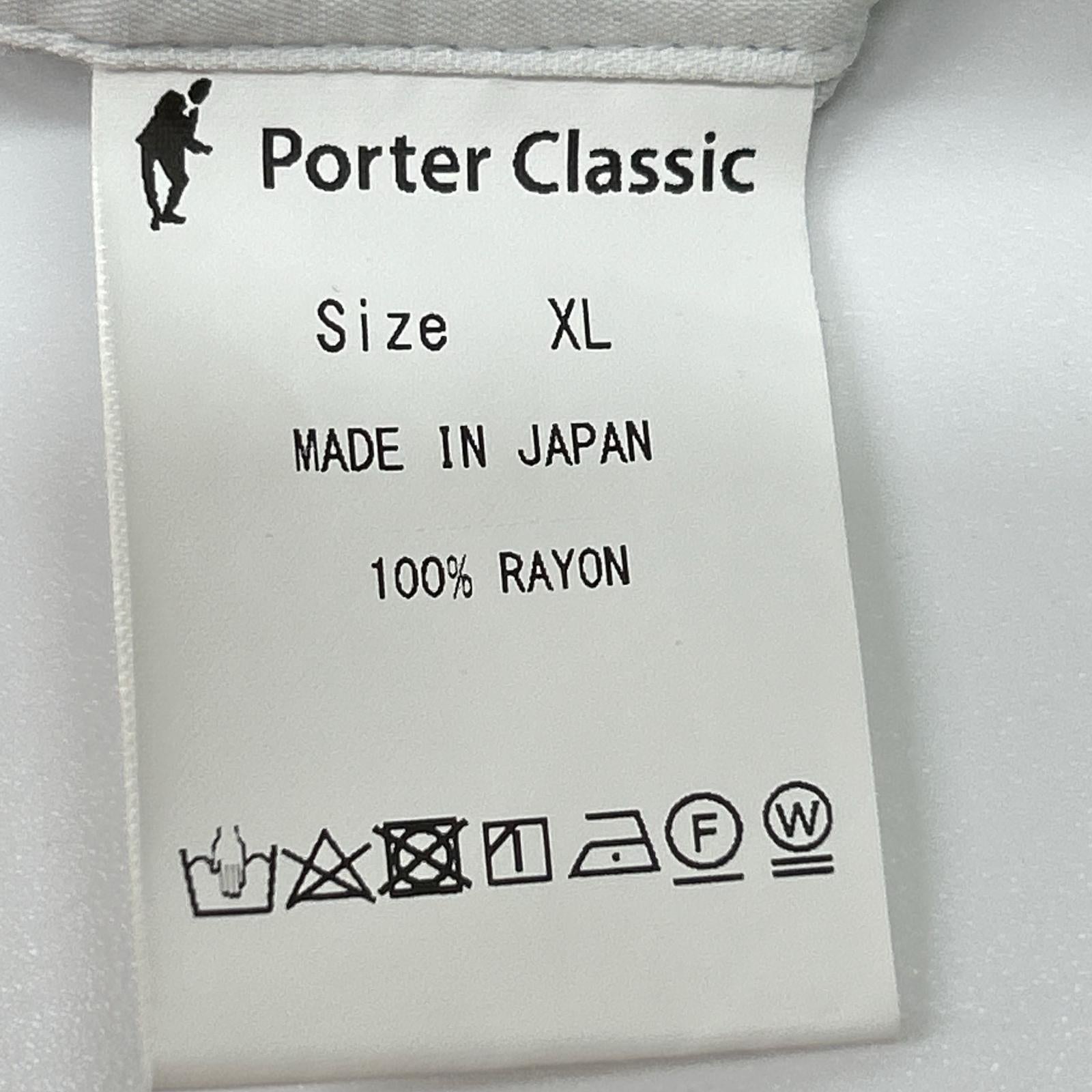 Porter Classic PC-024-2149 OFF WHITE HEART ALOHA SHIRT/米白色心形夏威夷衬衫 上衣