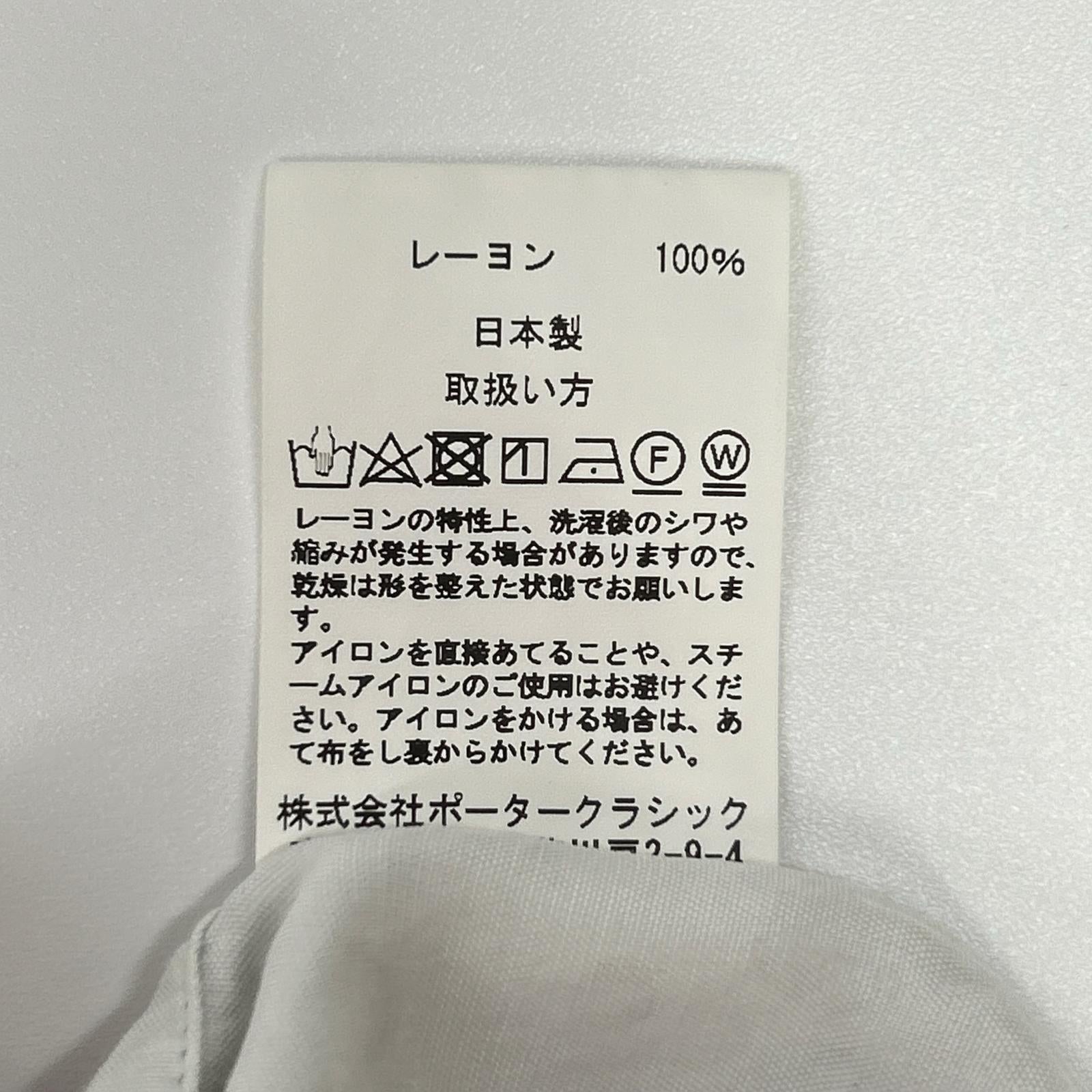 Porter Classic PC-024-2149 OFF WHITE HEART ALOHA SHIRT/米白色心形夏威夷衬衫 上衣