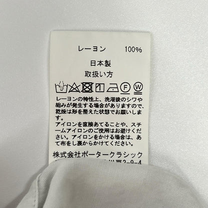 Porter Classic PC-024-2149 OFF WHITE HEART ALOHA SHIRT/米白色心形夏威夷衬衫 上衣