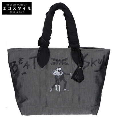 KICHIZO Kichizo, by Porter Classic, ISETAN EXCLUSIVE BEAT SKULL CUSTOM TOTE / Isetan-exclusive Beat Skull custom tote bag